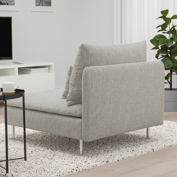 IKEA SÖDERHAMN 1-seat Section Viarp Beige/brown