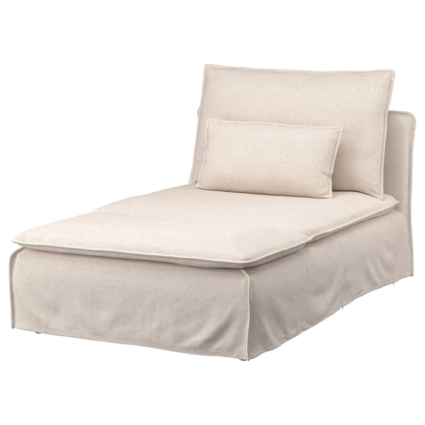 IKEA SÖDERHAMN Chaise Cover Gransel Natural