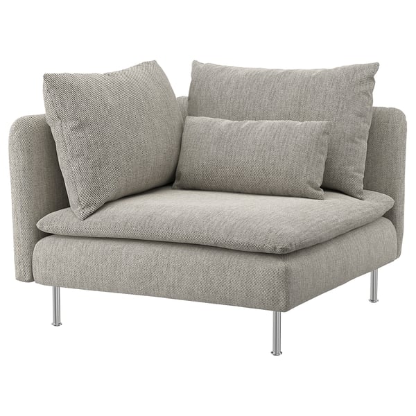 IKEA SÖDERHAMN Corner section Viarp beige/brown