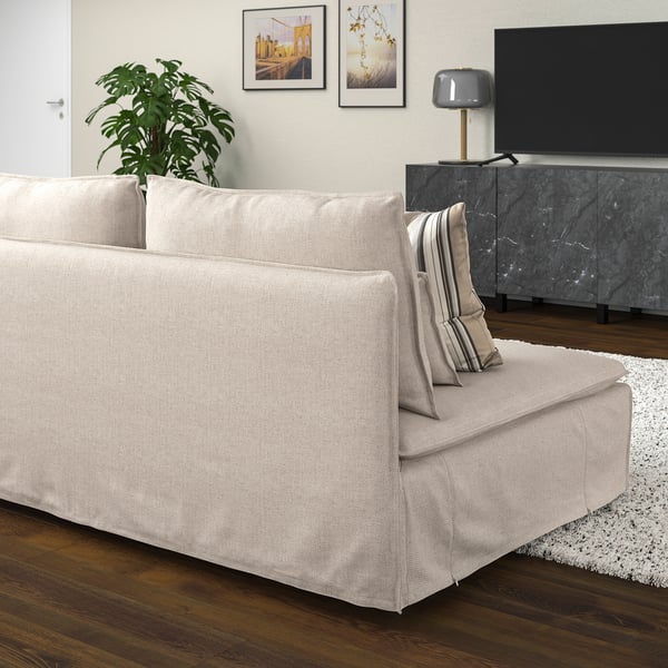 IKEA SÖDERHAMN Sofa Section Gransel Natural