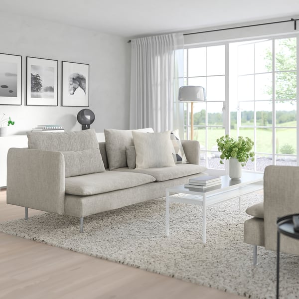 IKEA SÖDERHAMN Sofa Viarp Beige/brown