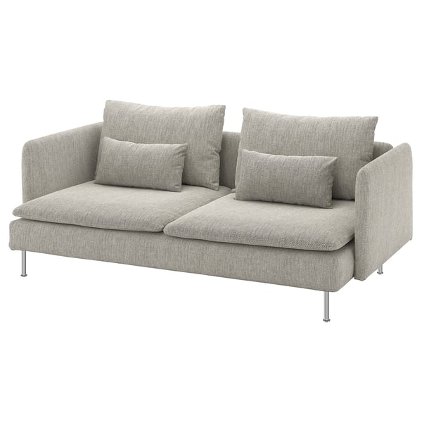 IKEA SÖDERHAMN Sofa Viarp beige/brown