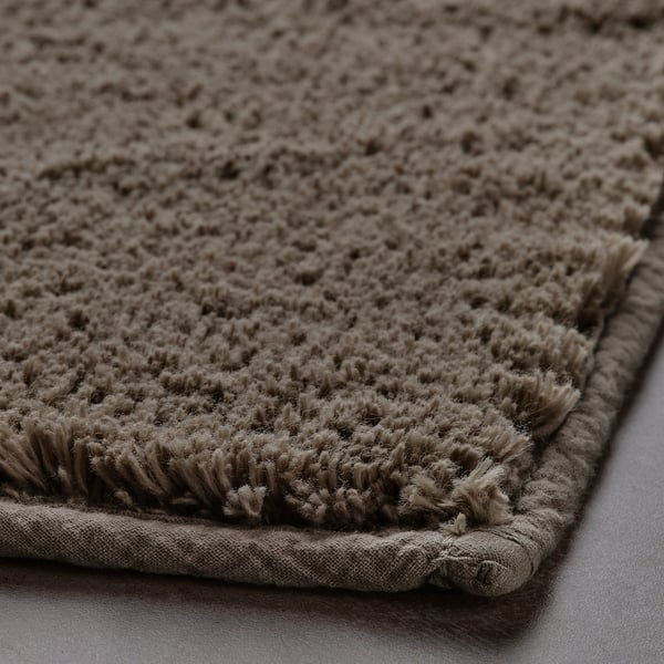 IKEA SÖDERSJÖN Bath Mat Gray-brown 20x31 "