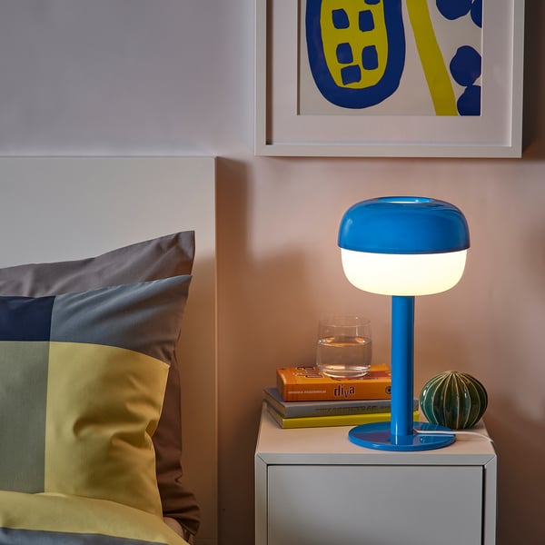 IKEA SOLHETTA LED Bulb E12 450 Lumen Globe Opal