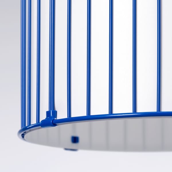 IKEA SOLVINDEN Pendant Lamp Blue 18 7/8 "