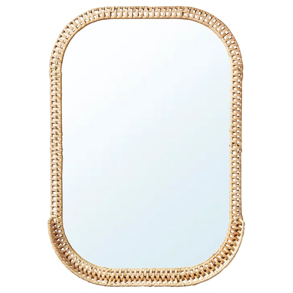 IKEA SOMMARBO Mirror rattan 20 7/8x29 7/8 "
