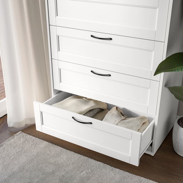 IKEA SONGESAND 6-drawer Chest White 32 1/4x49 5/8 "