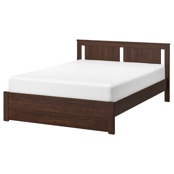 IKEA SONGESAND Bed frame brown/Luröy Queen