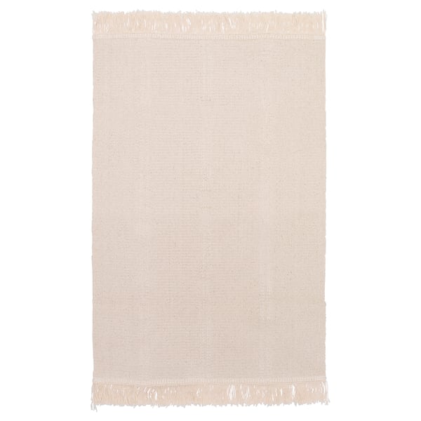 IKEA SORTSÖ Rug flatwoven unbleached 1 ' 10 "x2 ' 9 "