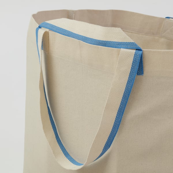 IKEA SPIKRAK Shopping Bag Cotton/natural 13 Gallon