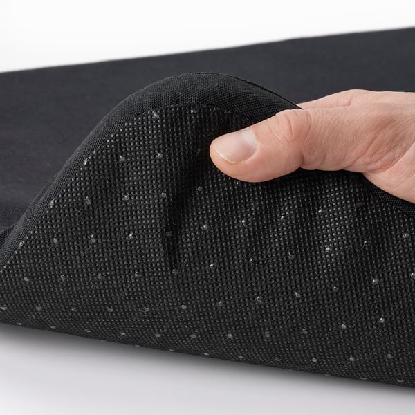 IKEA STAGGSTARR Chair Pad Black 14x14x1 "
