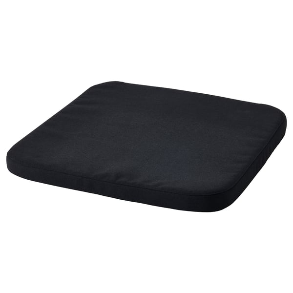 IKEA STAGGSTARR Chair pad black 14x14x1 "