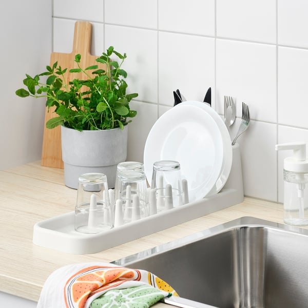 IKEA STÄMLING Dish Drainer Off-white 19 "