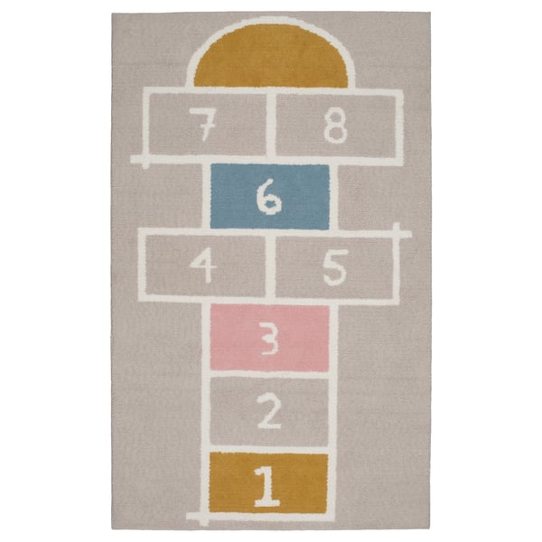 IKEA STÄPPSPARV Rug beige 39 ¼x63 "