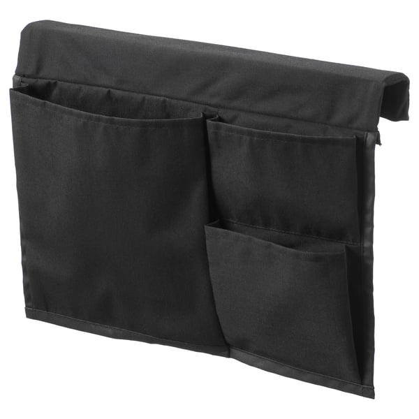 IKEA STICKAT Bed pocket black 15 ¼x11 ¾ "