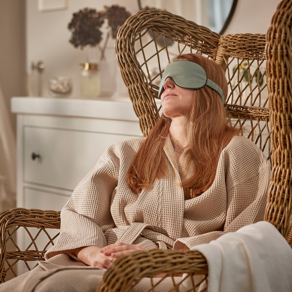 IKEA STJÄRNANEMON Eye Mask Gray-green