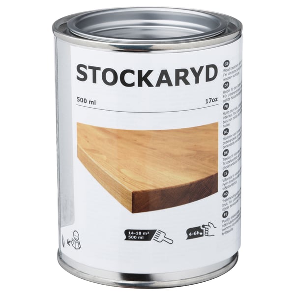 IKEA STOCKARYD Wood treatment oil indoor use 17 oz