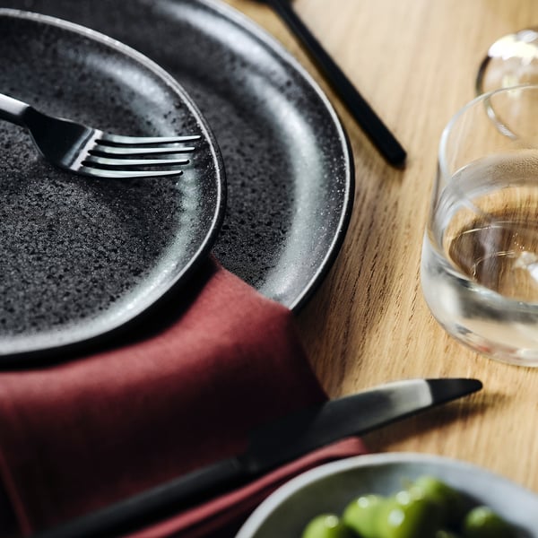 IKEA STOCKHOLM 2025 20-piece Flatware Set Black