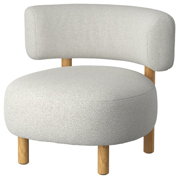 IKEA STOCKHOLM 2025 Armchair Djurmo gray/white