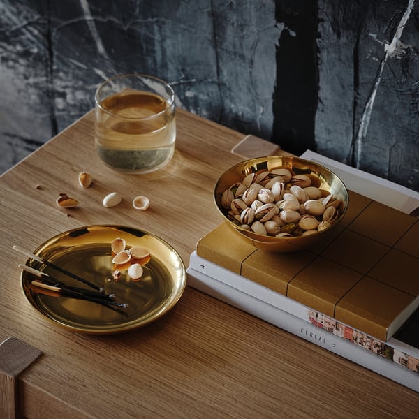 IKEA STOCKHOLM 2025 Bowl And Dish Brass Color