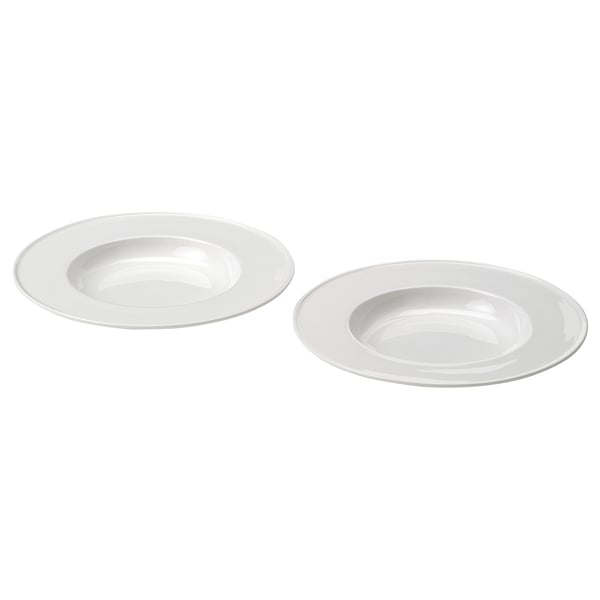 IKEA STOCKHOLM 2025 Deep plate/bowl white 10 "