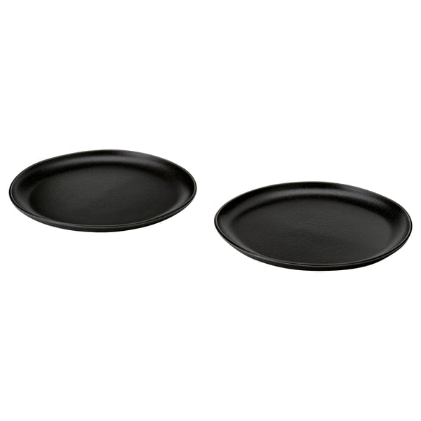 IKEA STOCKHOLM 2025 Plate black 10 "
