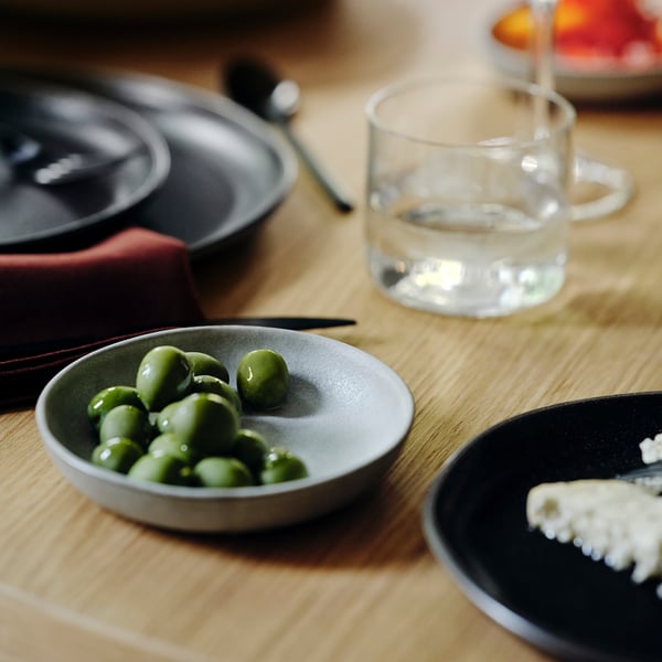 IKEA STOCKHOLM 2025 Serving Plate Set Of 2 Gray