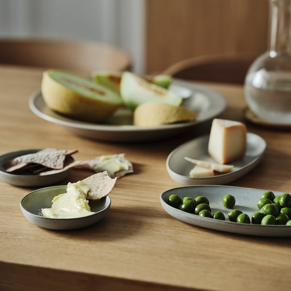 IKEA STOCKHOLM 2025 Serving Plate Set Of 2 Gray