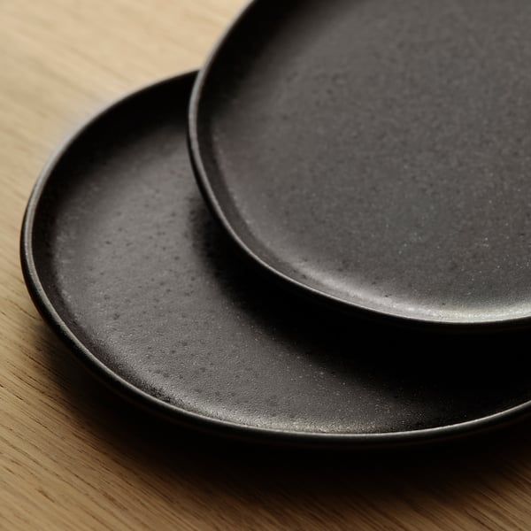 IKEA STOCKHOLM 2025 Side Plate Black 7 "