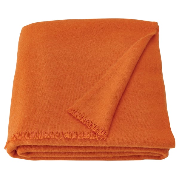 IKEA STOCKHOLM 2025 Throw bright orange 59x79 "