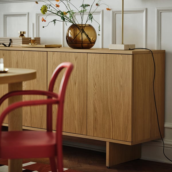 IKEA STOCKHOLM 2025 Vase Brown 7 ¾ "