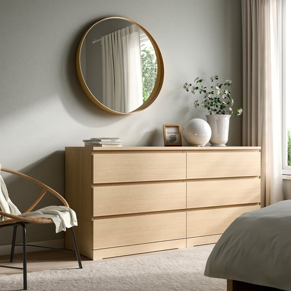IKEA STOCKHOLM Mirror Oak Veneer 31 1/2 "