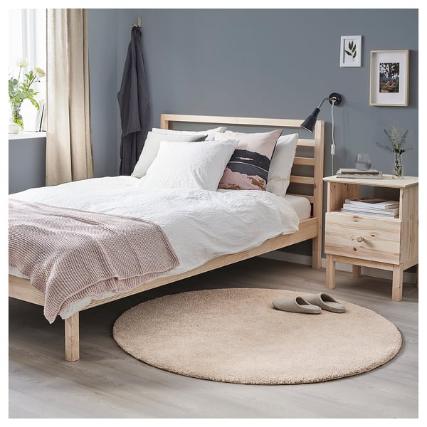 IKEA STOENSE Rug Low Pile Off-white 4 ' 3 "