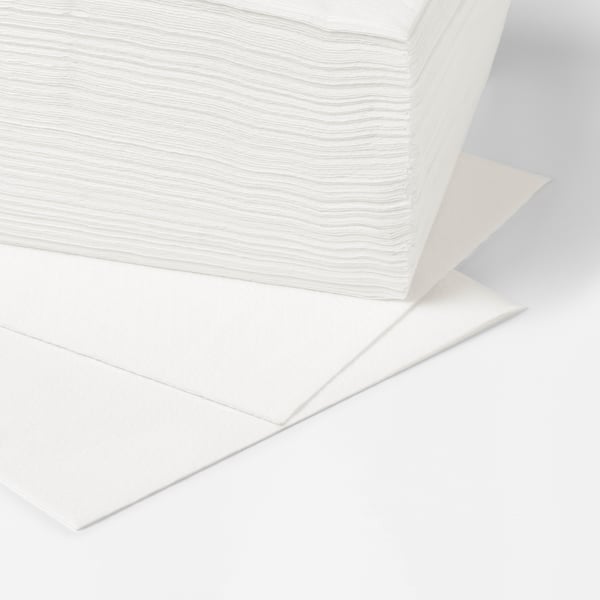 IKEA STORÄTARE Paper Napkin White 11 ¾x11 ¾ "