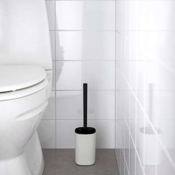 IKEA STORAVAN Toilet Brush White/black