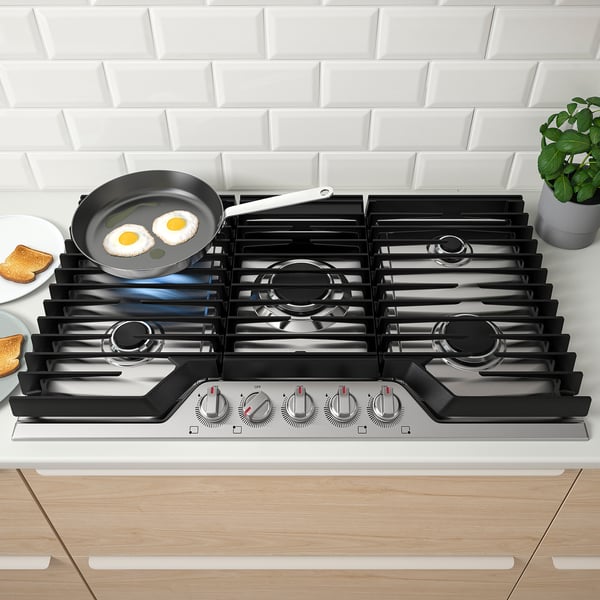 IKEA STORBRÄNNAN Gas Cooktop Stainless Steel 36 "