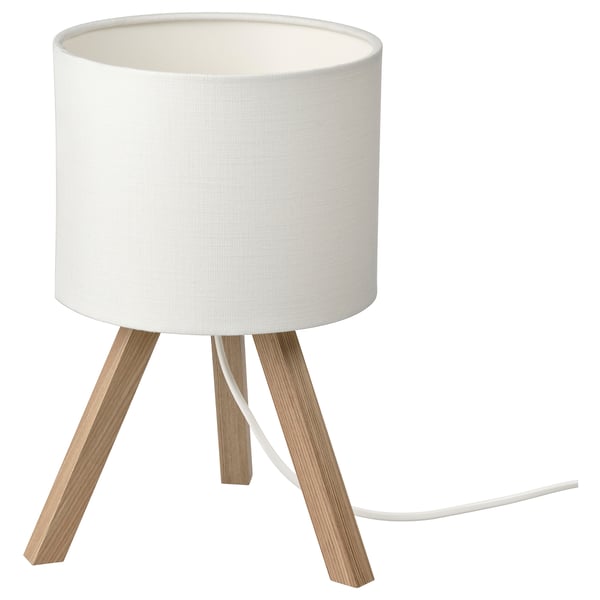 IKEA STORSEGEL Table lamp ash/white