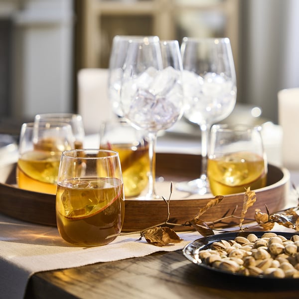 IKEA STORSINT Glass Clear Glass 13 Oz