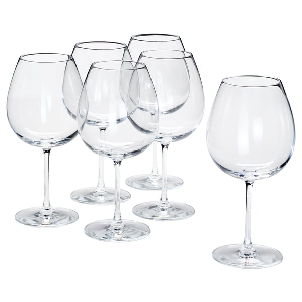 IKEA STORSINT Wine glass clear glass 23 oz