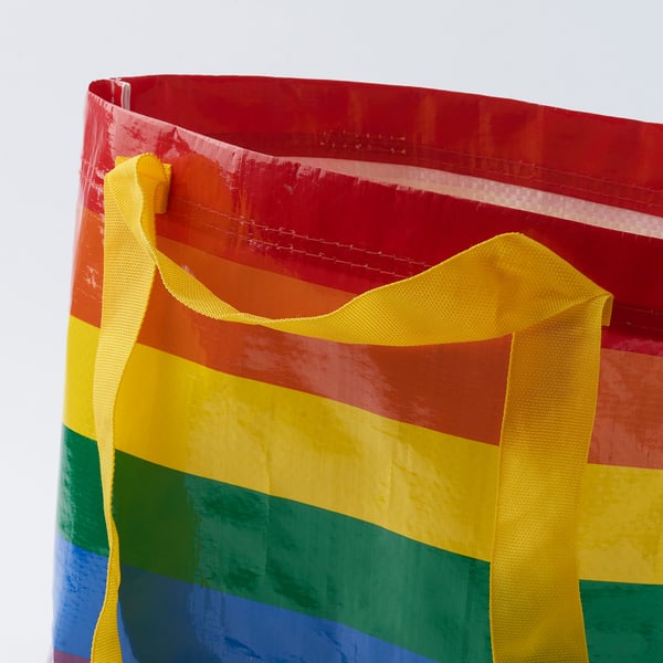 IKEA STORSTOMMA Bag Multicolor 10 5/8x10 5/8 "