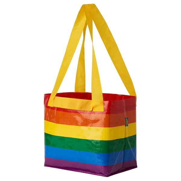 IKEA STORSTOMMA Bag multicolor 10 5/8x10 5/8 "
