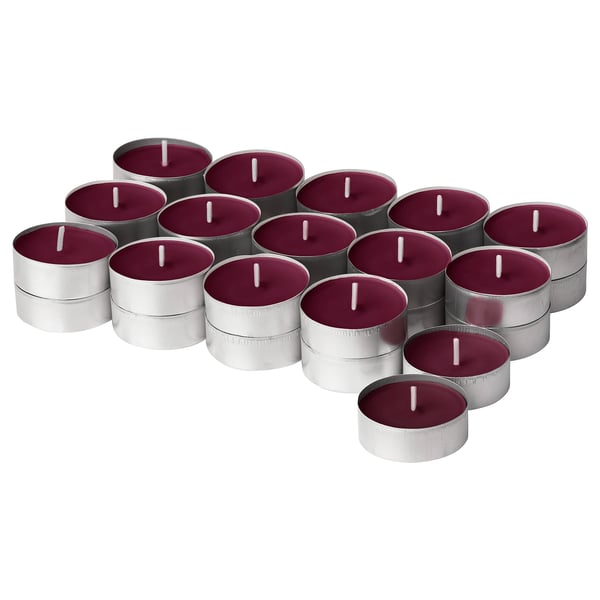IKEA STÖRTSKÖN Scented tealight Berries/red 3.5 hr IKEA STÖRTSKÖN Scented tealight Berries/red 3.5 hr