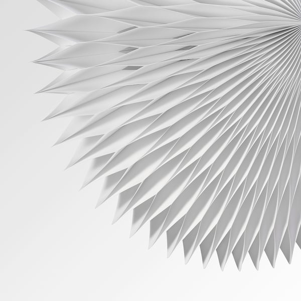 IKEA STRÅLA Lamp Shade 3D-shapes White