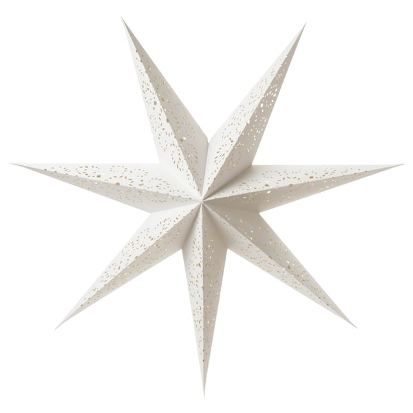 IKEA STRÅLA Lamp shade lace/white 35 "