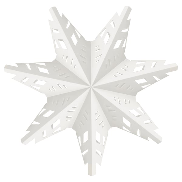 IKEA STRÅLA Lamp shade snowflake 19 "