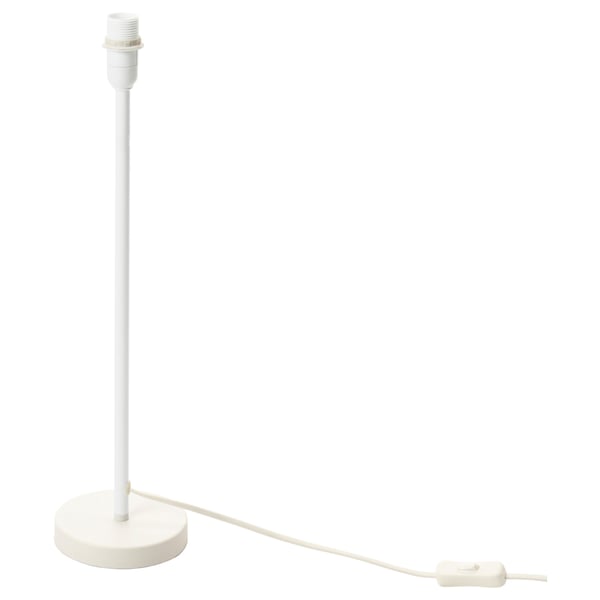 IKEA STRÅLA Table lamp base white
