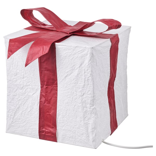 IKEA STRÅLA Table Lamp Box/red