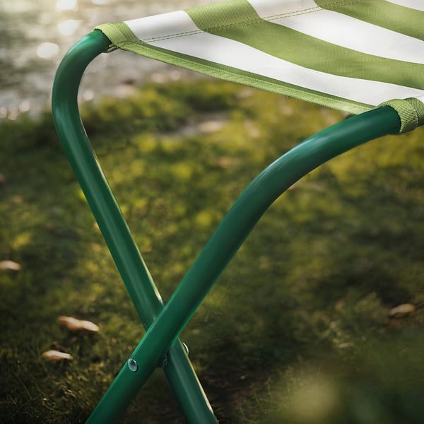 IKEA STRANDÖN Folding Stool Green