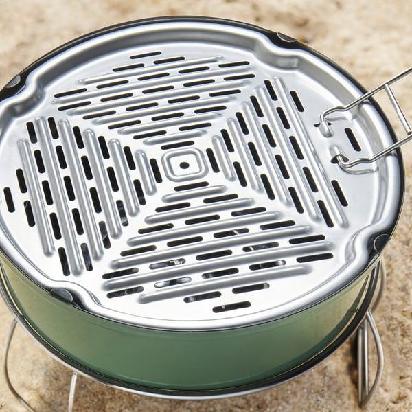 IKEA STRANDÖN Grill Charcoal Green