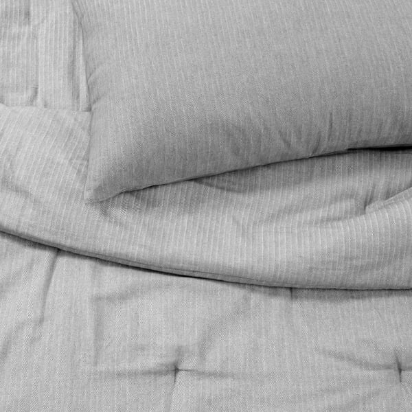 IKEA STRUTBRÄKEN Comforter Set Gray Full/Queen